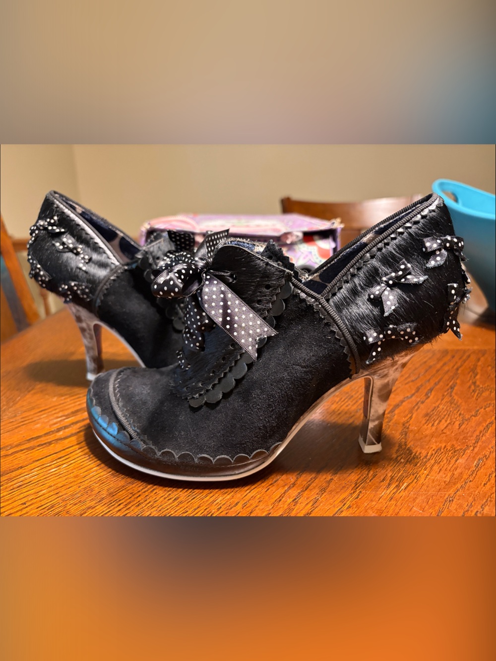 Irregular Choice Georgia Rose/black size 39/8